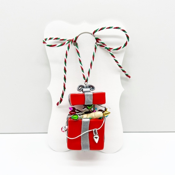 Dick in a Box Christmas Ornament – Funny SNL-Inspired Handmade Clay Ornament - Picture 14 of 16